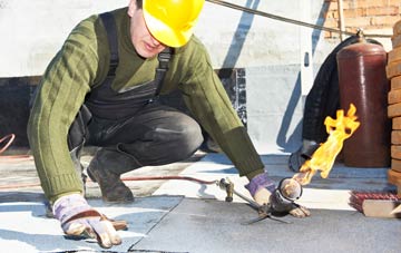 Sibton flat roof construction